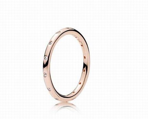 Pandora Rose Sparkling Droplets Ring
