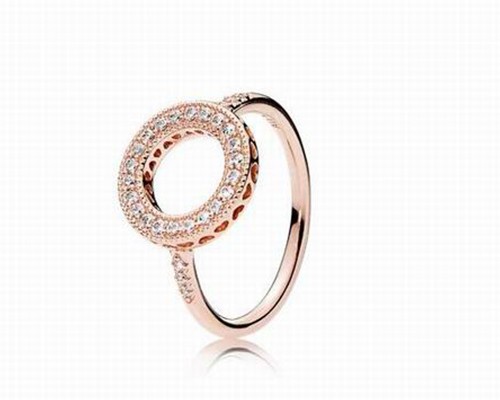 Pandora Rose Hearts of Pandora Halo Ring