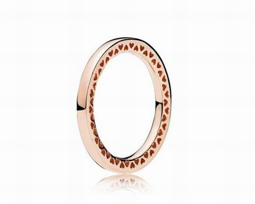 Pandora Rose Classic Hearts of Pandora Ring