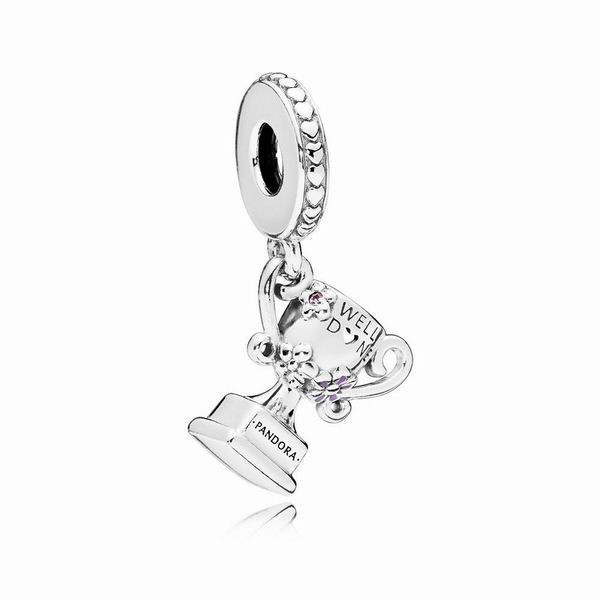 Pandora Achievement Trophy Hanging Charm