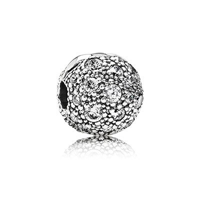 Pandora Cosmic Stars With Clear Cz Clip