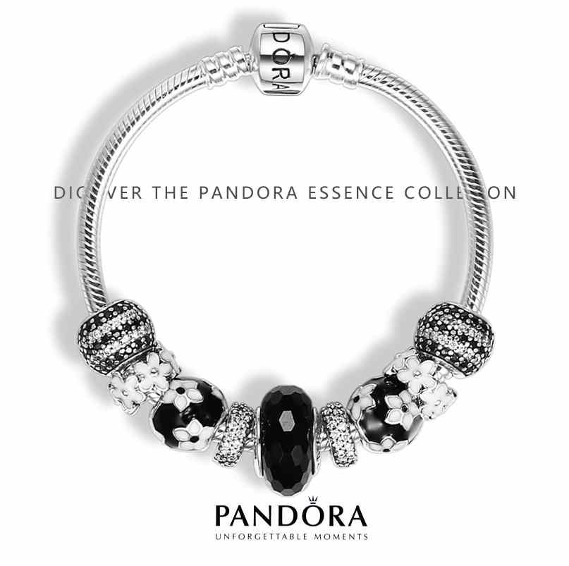 Pandora 925 Sterling Silver Inspirational Bracelet 