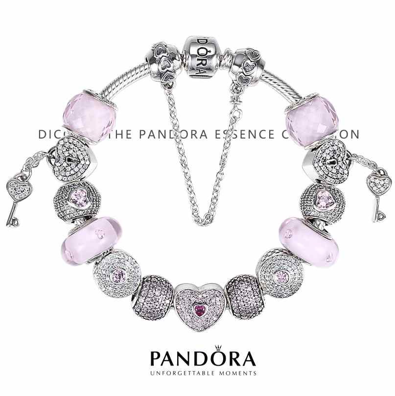 Pandora 925 Sterling Silver Inspirational Bracelet