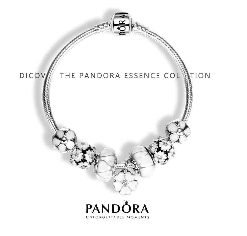 Pandora 925 Sterling Silver Inspirational Bracelet