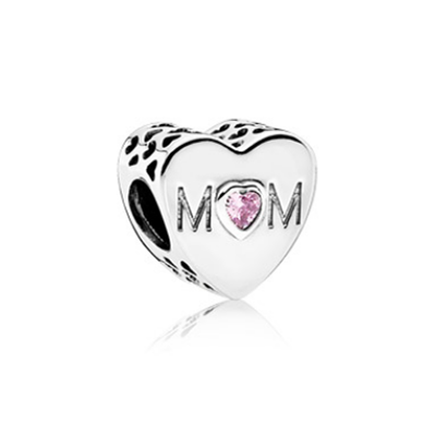 Pandora Mother Heart Openwork Heart Charm