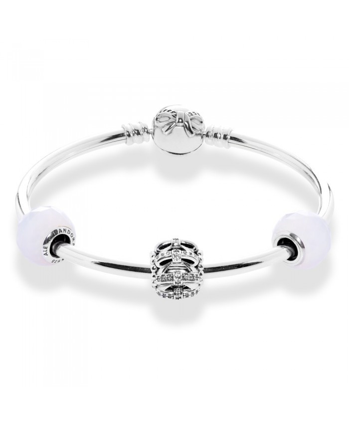Pandora Dainty Bow Complete Bangle Cb490