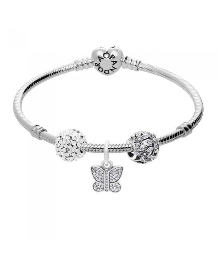 Pandora Soft Petals Complete Bracelet Cb437