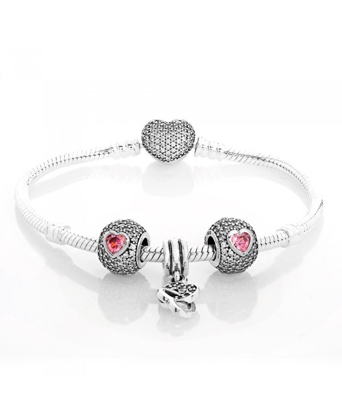 Pandora Intertwined Love Complete Bracelet Cb514