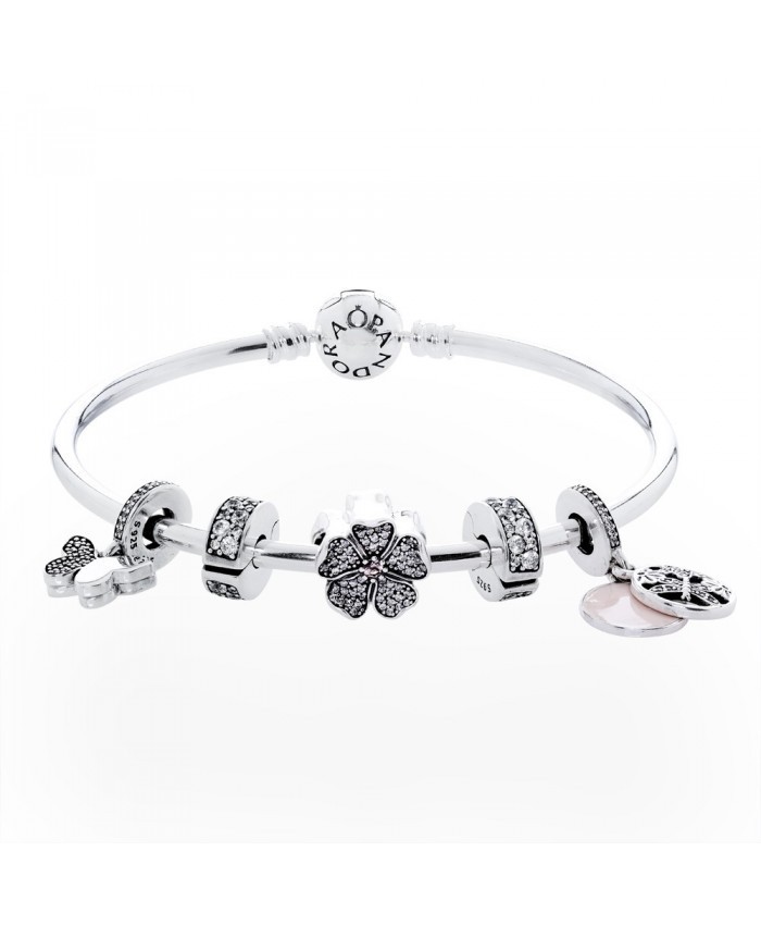 Pandora Sparkling Springtime Complete Bracelet Cb563