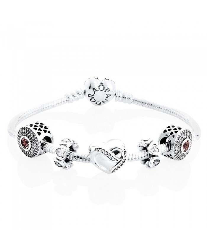 Pandora Ribbon Of Love Complete Bracelet Cb512